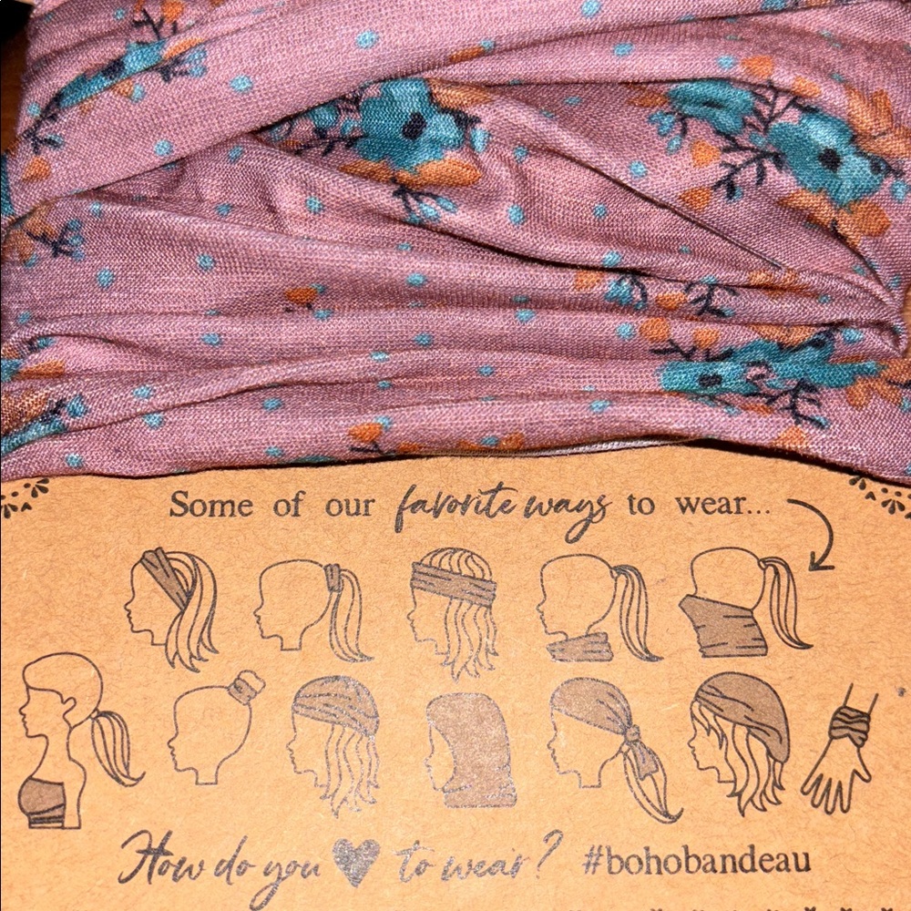 NEW boho bandeau hair band - Picture 5 of 6